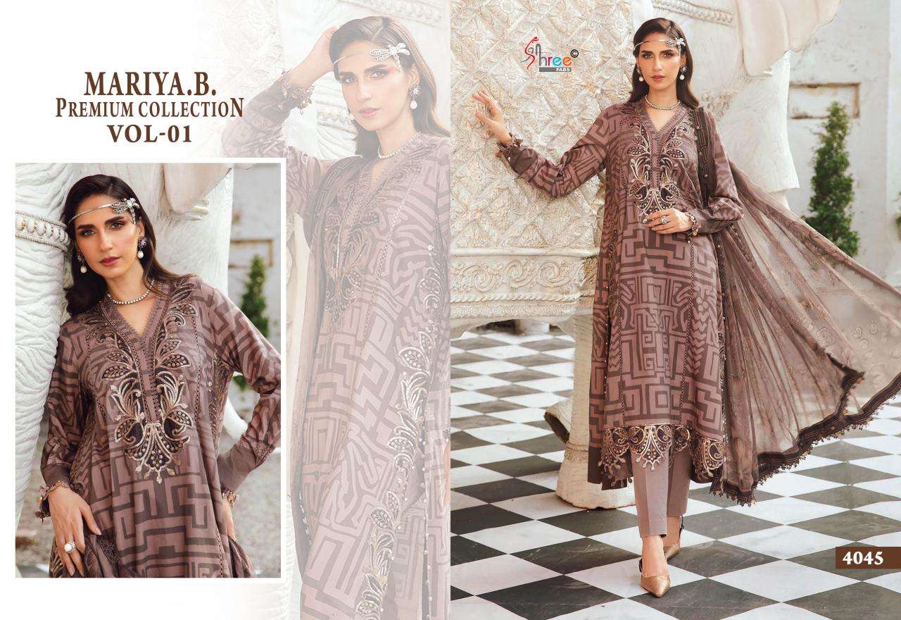 Shree fab mariya b premium collection vol-1 pakistani suits manufacturers in Mumbai
