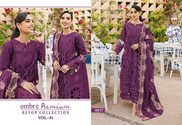Shree fab ombre premium reyon collection vol-1 Wholesale Salwar Kameez in Hyderabad