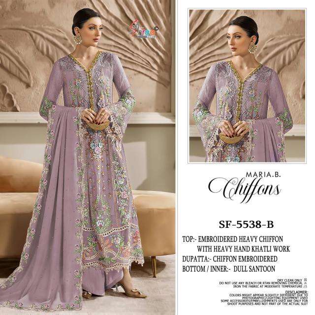 Shree fabs chiffons maria.b SF-5538 Surat Salwar Suit Manufacturers