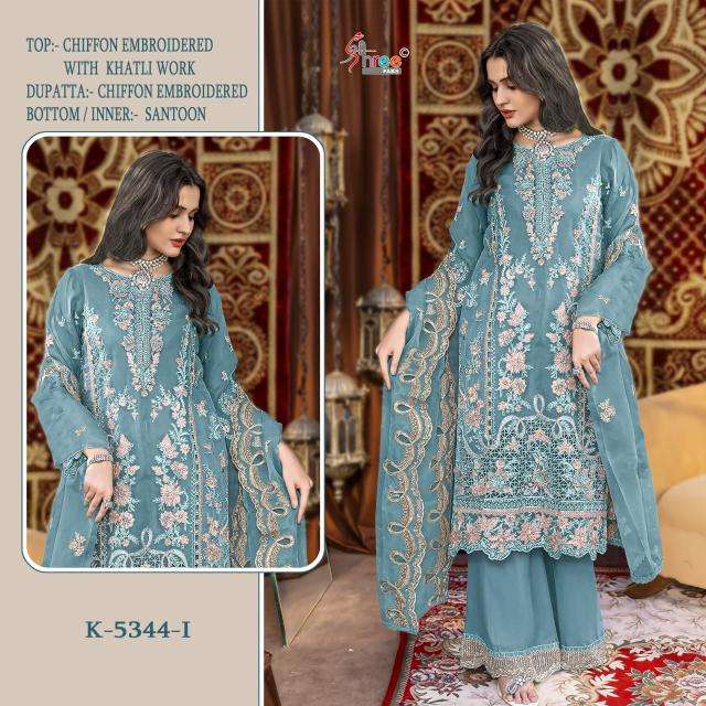 Shree fabs d.no K-5344 pakistani suits shopping in Hyderabad
