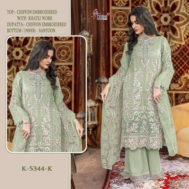 Shree fabs d.no K-5344 pakistani suits shopping in Hyderabad