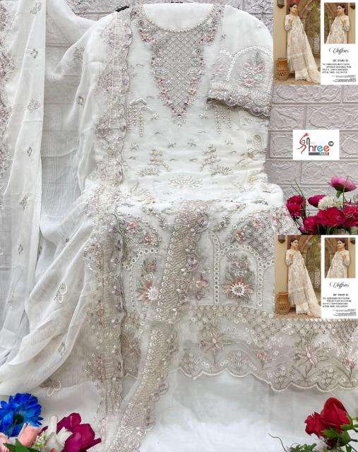 Shree fabs d.no SF-5549 chiffons Bulk Salwar Kameez market in Hyderabad