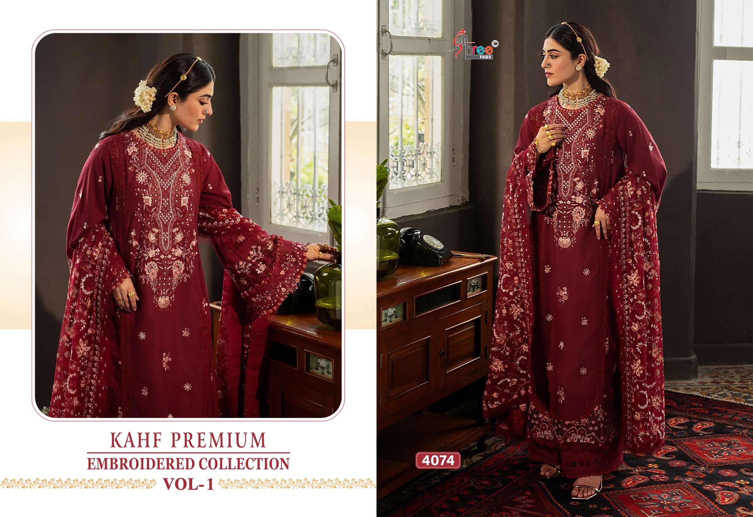 Shree Kahf Premium Embroidered Collection Vol 1 Indian Salwar Kameez suppliers