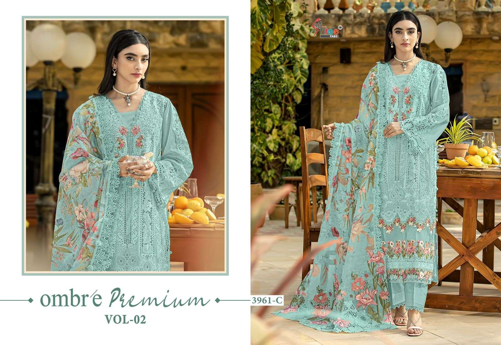 Shree Ombre 3961 Designer Salwar Kameez manufacturers