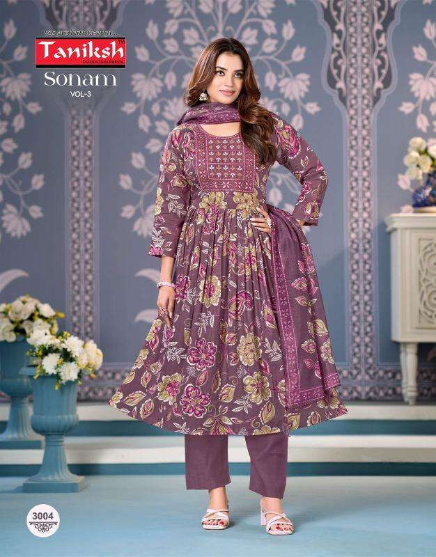 Taniksh sonam vol 3 Designer Kurtis wholesale in Gujarat