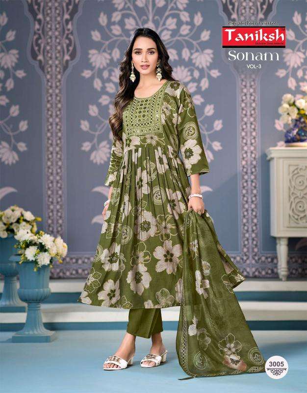 Taniksh sonam vol 3 Designer Kurtis wholesale in Gujarat