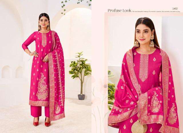 Tanishk irika Indian dress material wholesalers in ahmedabad