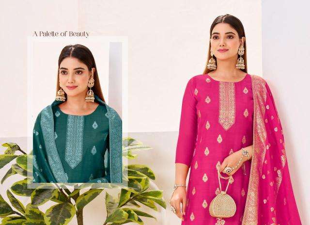 Tanishk irika Indian dress material wholesalers in ahmedabad