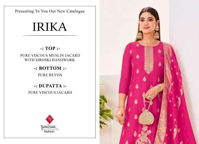 Tanishk irika Indian dress material wholesalers in ahmedabad