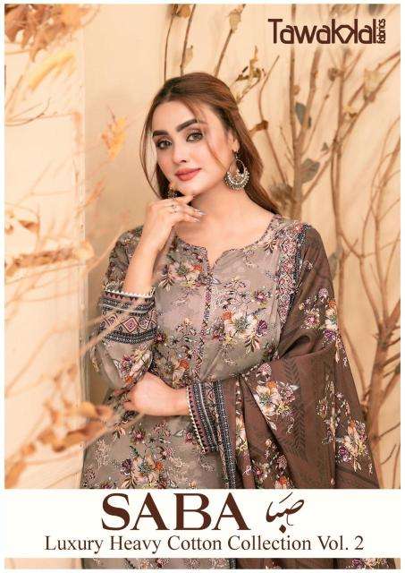 Tawakkal saba vol-2 Wholesale dress material price list