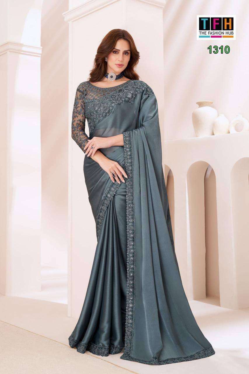 TFH sandalwood 13th edition Saree Wholesalers in Mumbai