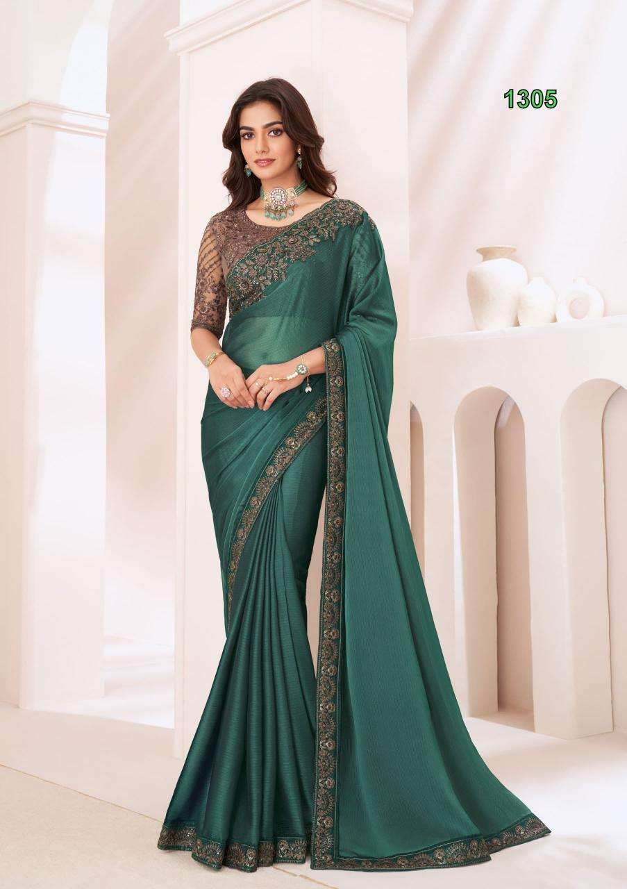 TFH sandalwood 13th edition Saree Wholesalers in Mumbai