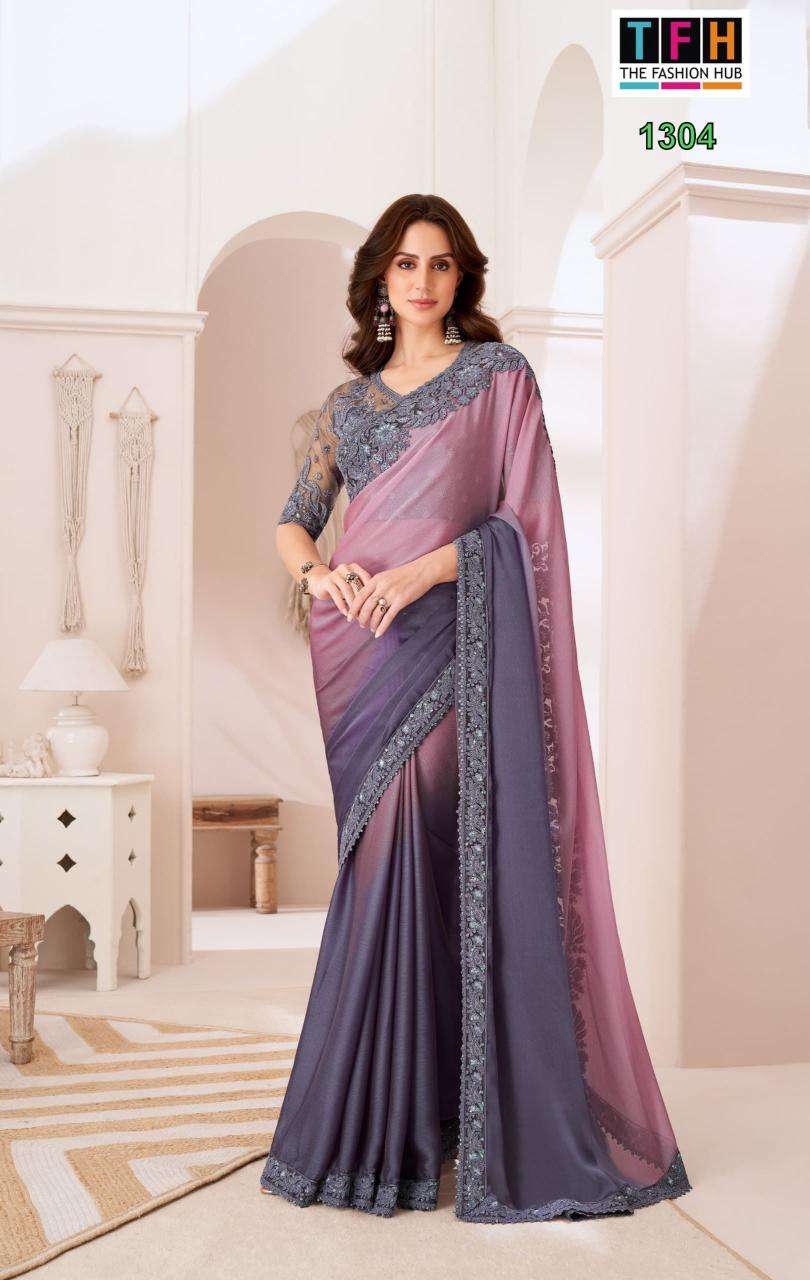 TFH sandalwood 13th edition Saree Wholesalers in Mumbai