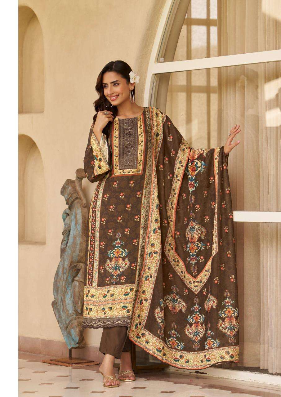 The hermitage shop bagh vol 5 Surat wholesale dress materials