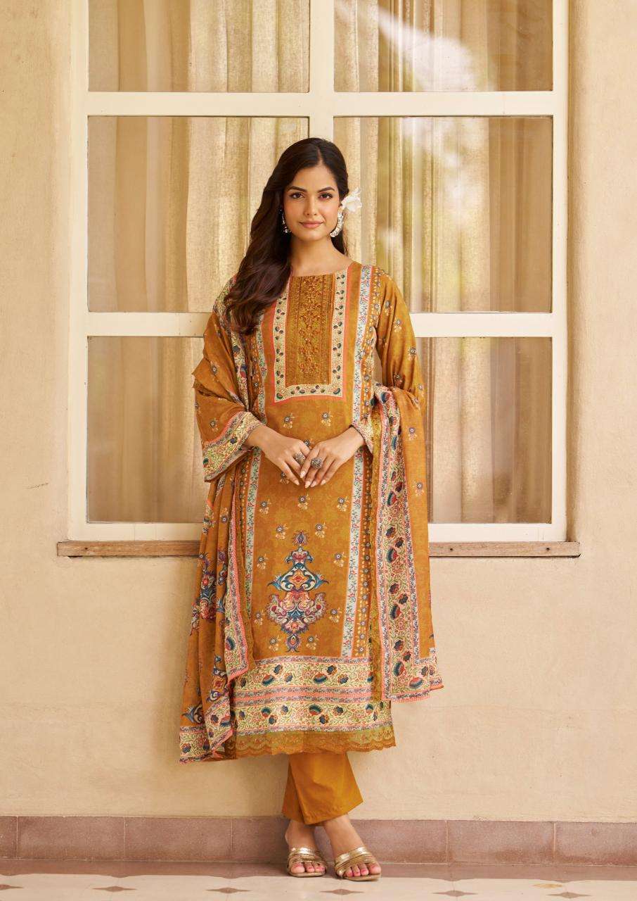 The hermitage shop bagh vol 5 Surat wholesale dress materials