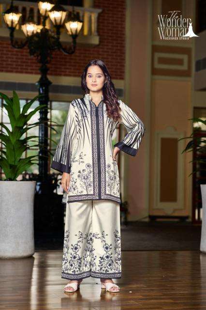 The wonder woman W -2104 coord set Printed kurtis in Ahmedabad