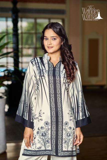 The wonder woman W -2104 coord set Printed kurtis in Ahmedabad