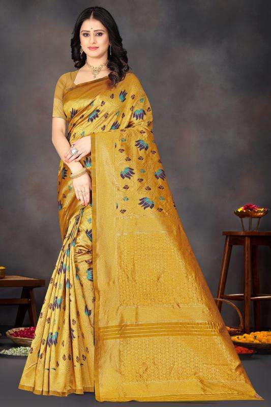 Triveni MN-04 banarasi silk Saree supplier in Pune