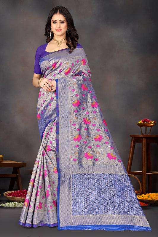 Triveni MN-04 banarasi silk Saree supplier in Pune