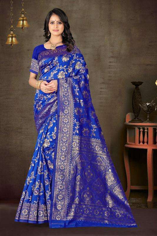 Triveni MN-07 banarasi silk Pune saree market