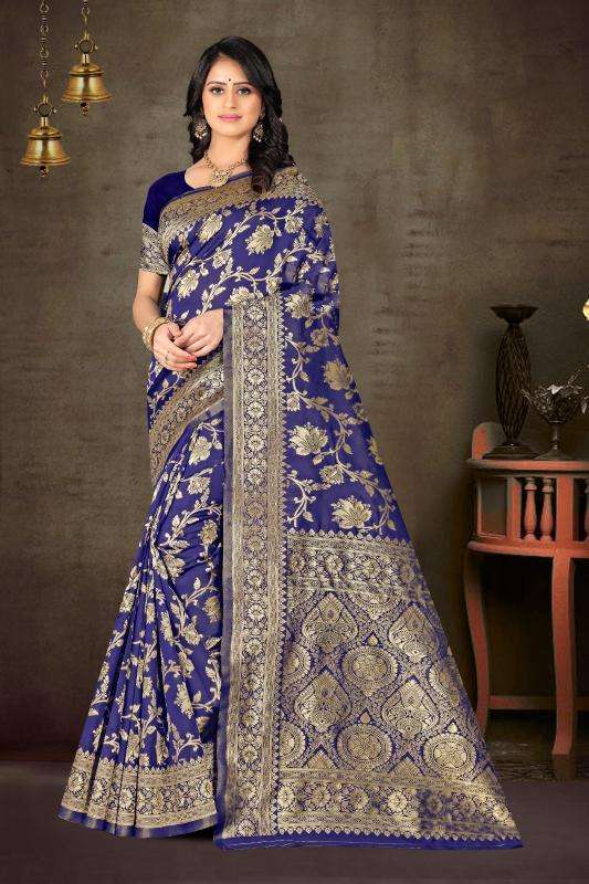 Triveni MN-07 banarasi silk Pune saree market