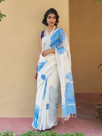 Triveni W-345 cotton Designer saree wholesalers in Pune