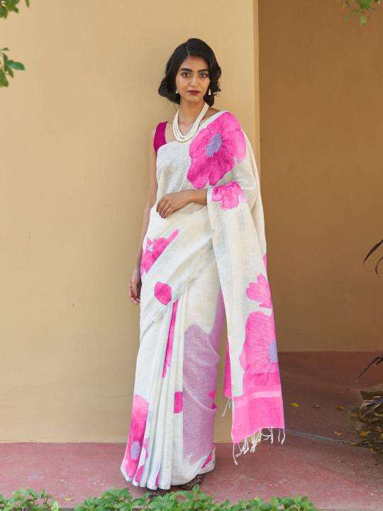 Triveni W-345 cotton Designer saree wholesalers in Pune