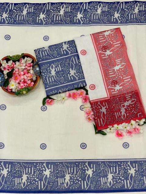 Triveni W-346 cotton Best saree wholesalers in Pune