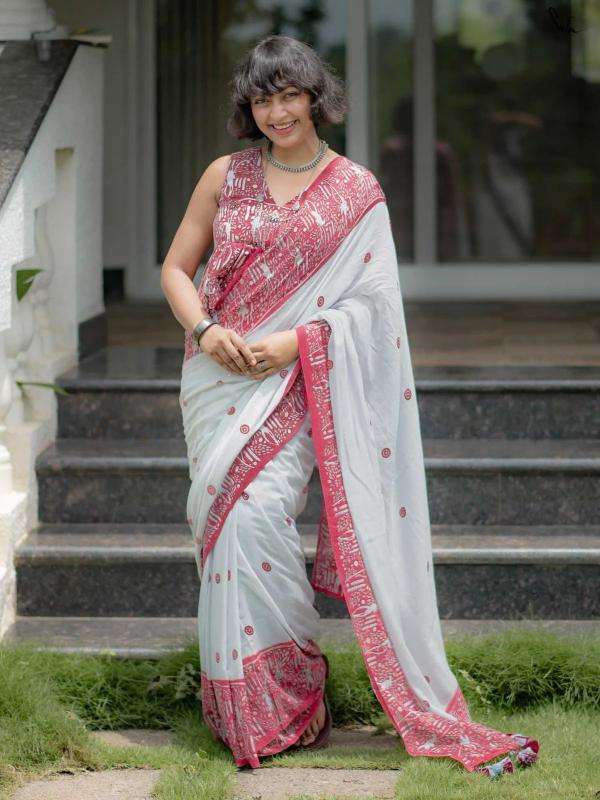 Triveni W-346 cotton Best saree wholesalers in Pune
