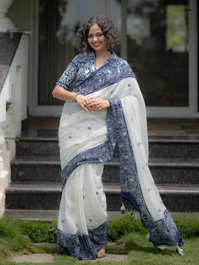 Triveni W-346 cotton Best saree wholesalers in Pune