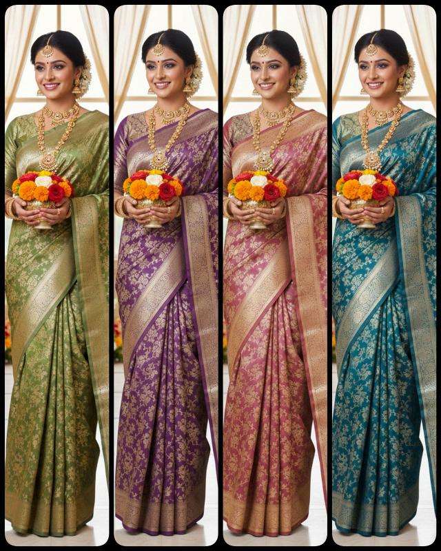 Tulsi AAB pattu silk  Best saree manufacturers in Ahmedabad