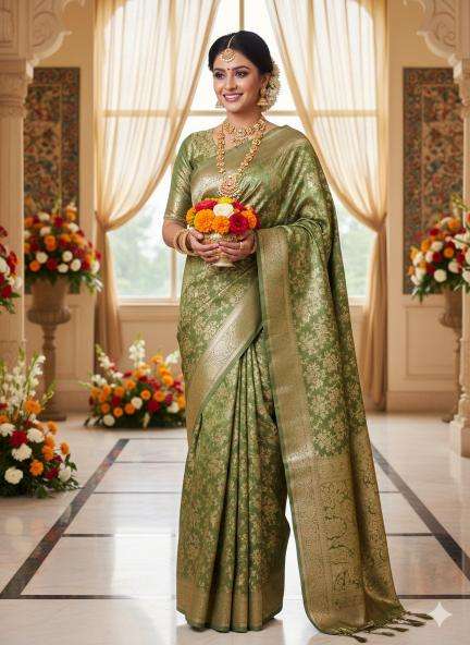 Tulsi AAB pattu silk  Best saree manufacturers in Ahmedabad