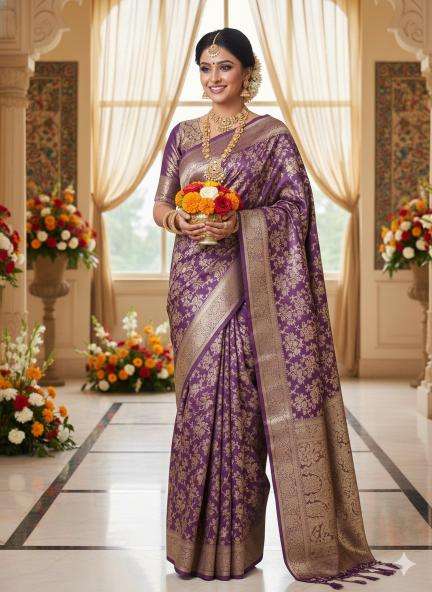 Tulsi AAB pattu silk  Best saree manufacturers in Ahmedabad