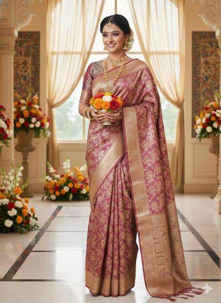 Tulsi AAB pattu silk  Best saree manufacturers in Ahmedabad
