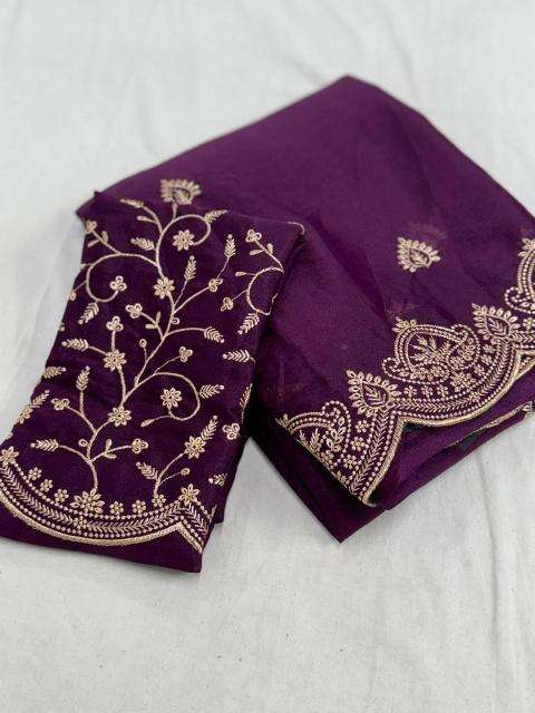 Tulsi embroidery Saree dealers in Ahmedabad