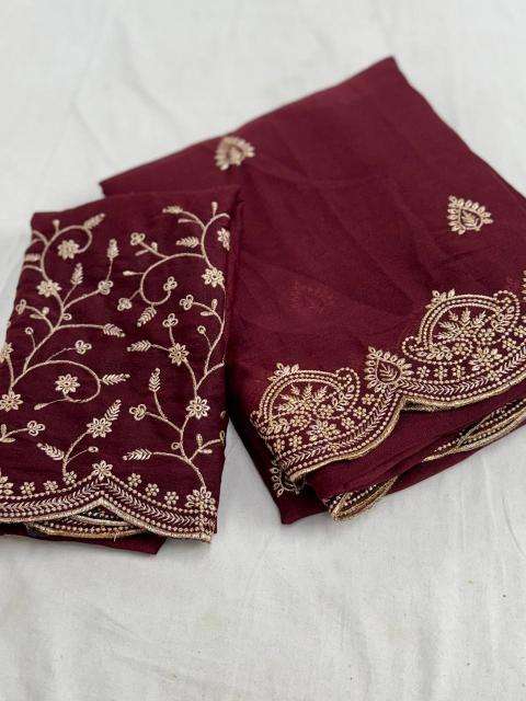 Tulsi embroidery Saree dealers in Ahmedabad