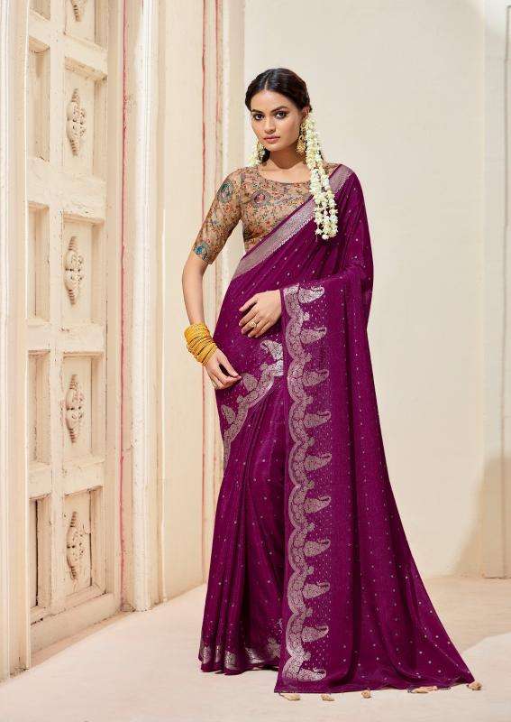 Tulsi karnika silk Wholesale sarees in Surat