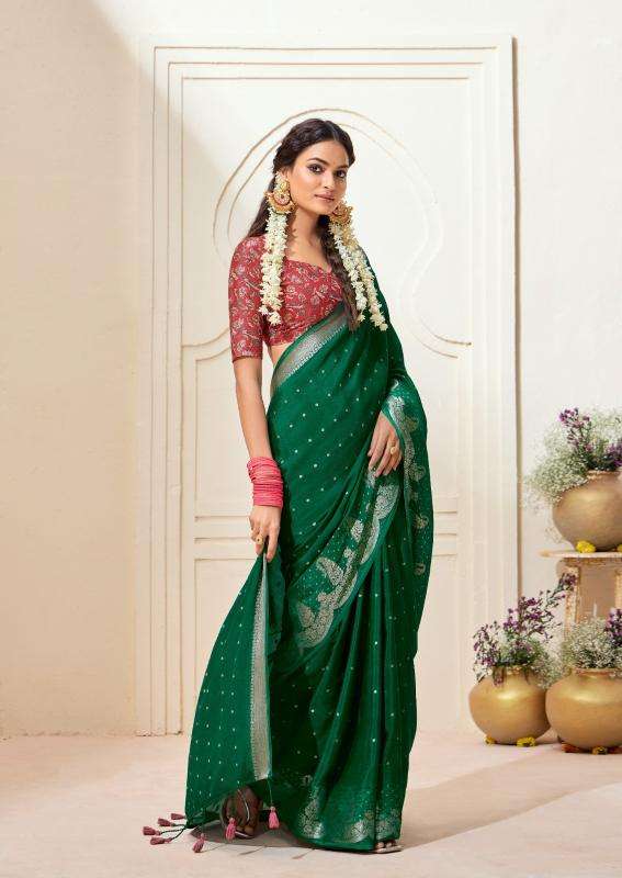 Tulsi karnika silk Wholesale sarees in Surat