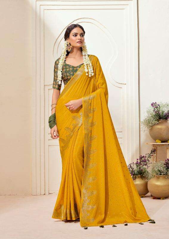 Tulsi karnika silk Wholesale sarees in Surat