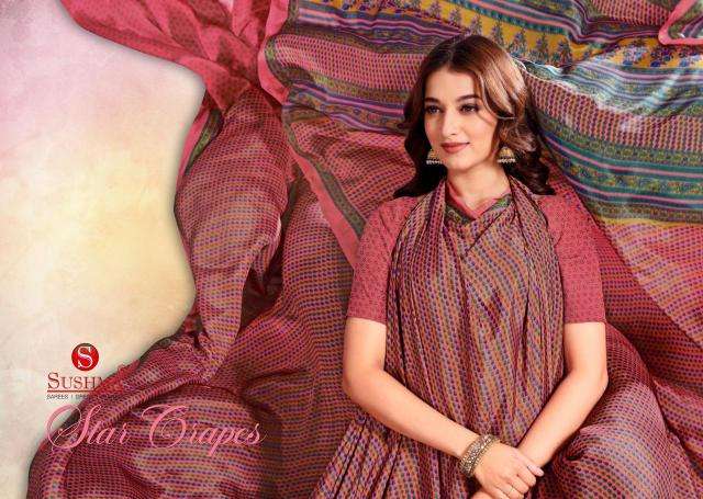 Tulsi star crapes Designer sarees in hydrabad