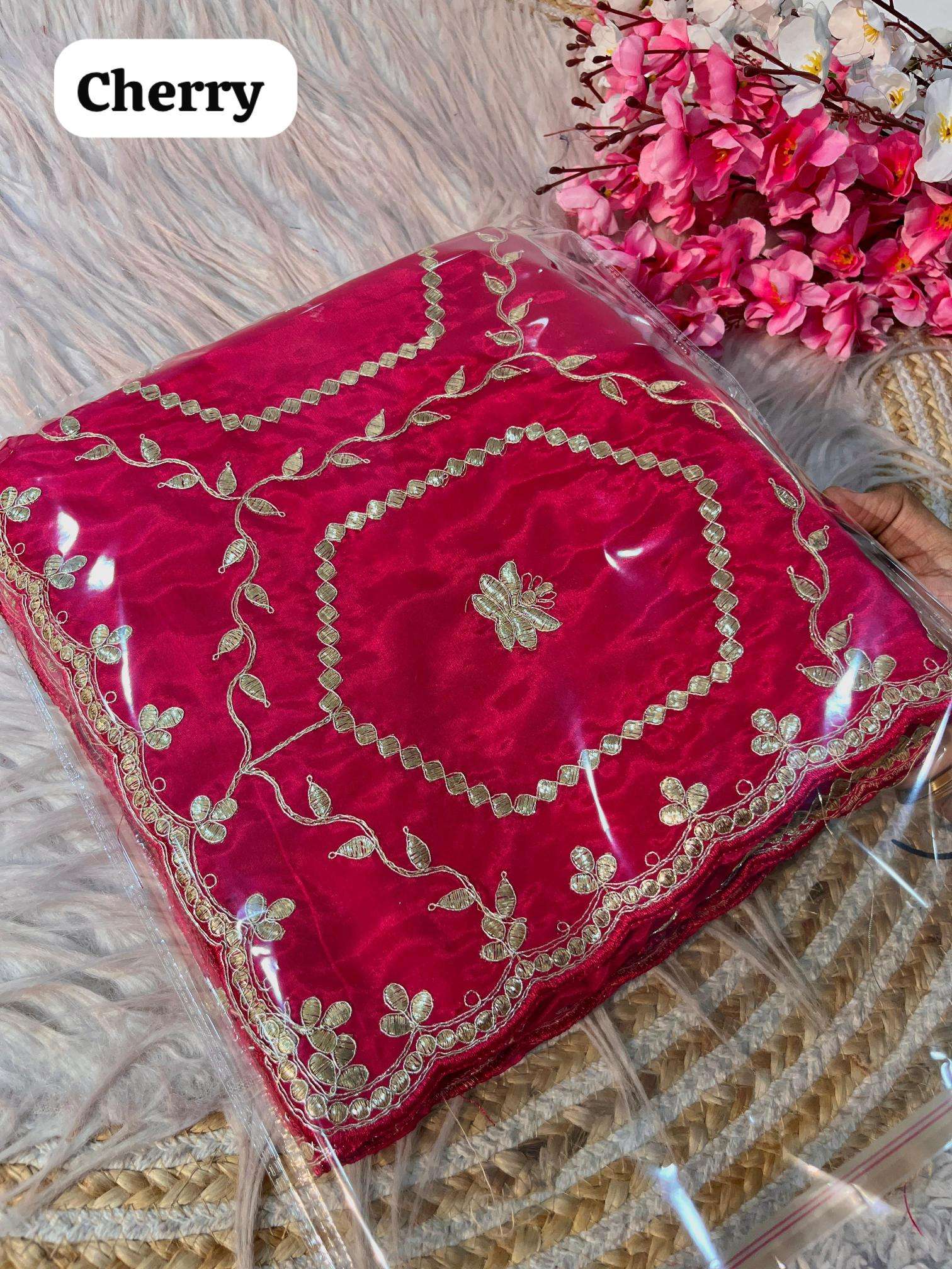 Vinayak gotapatti foil work Casual saree manufacturers in hydrabad