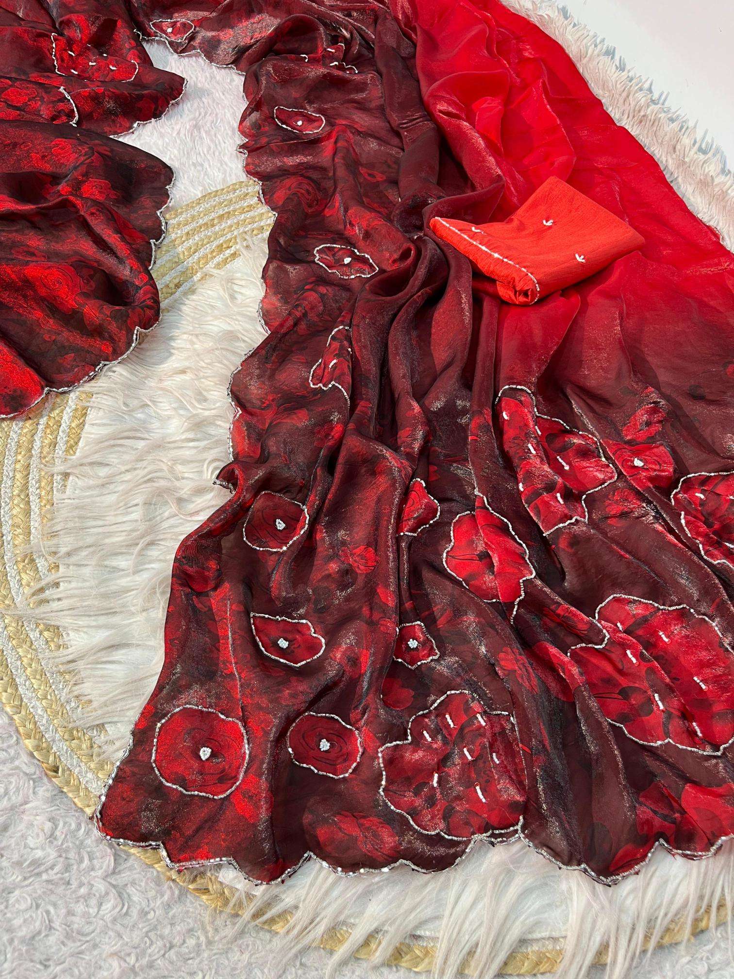 Vinayak prism print Saree wholesalers in India