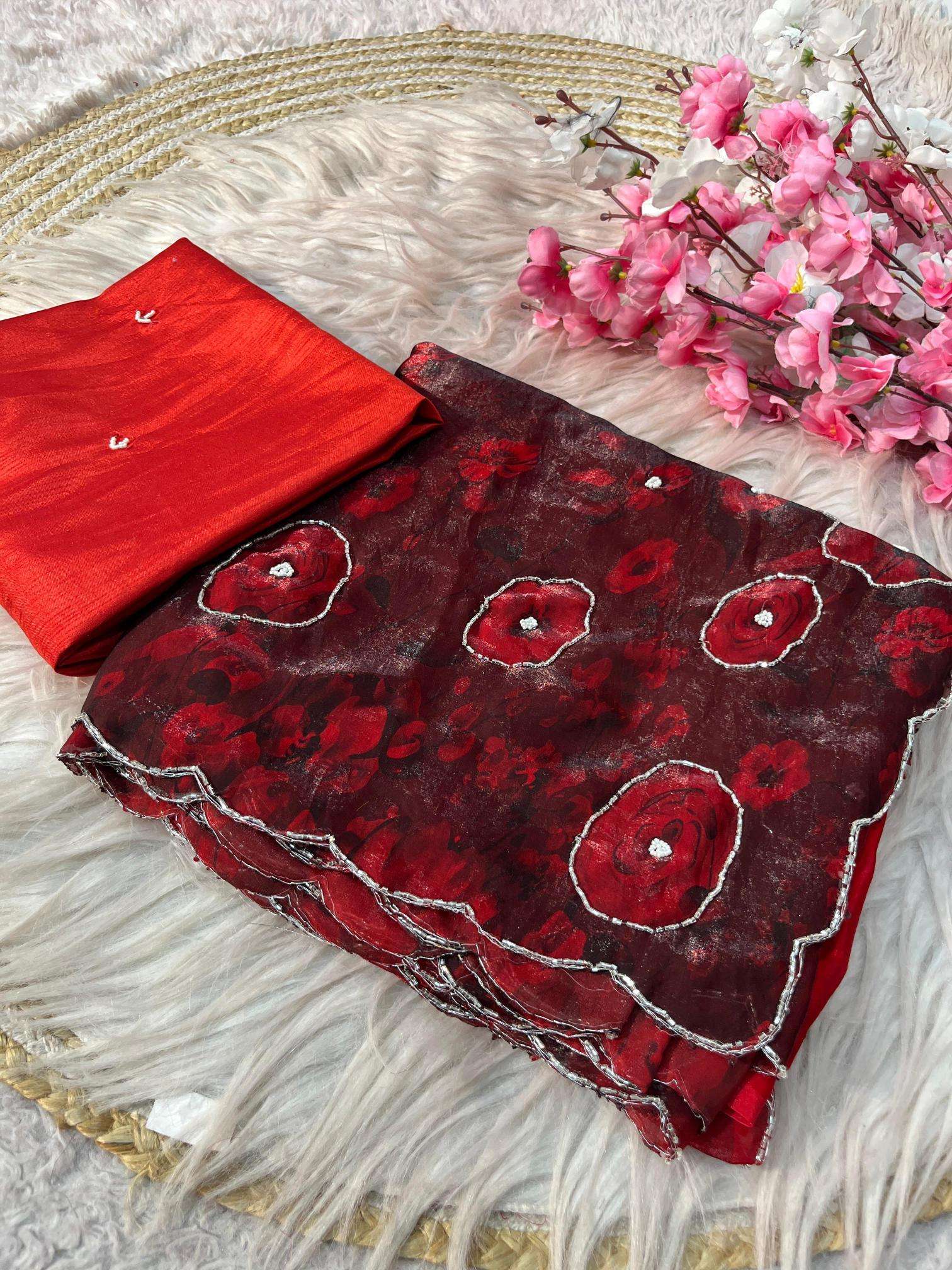 Vinayak prism print Saree wholesalers in India