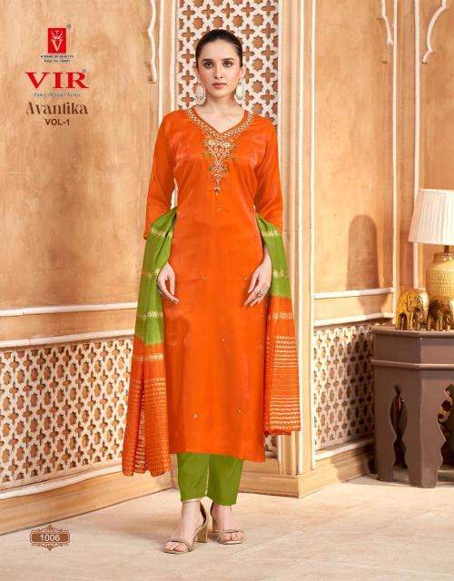 Vir avantika vol 1 Wholesale kurti suppliers in Surat