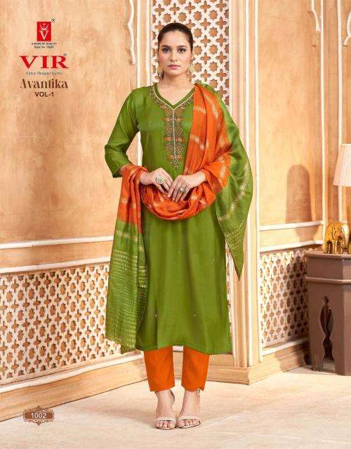 Vir avantika vol 1 Wholesale kurti suppliers in Surat
