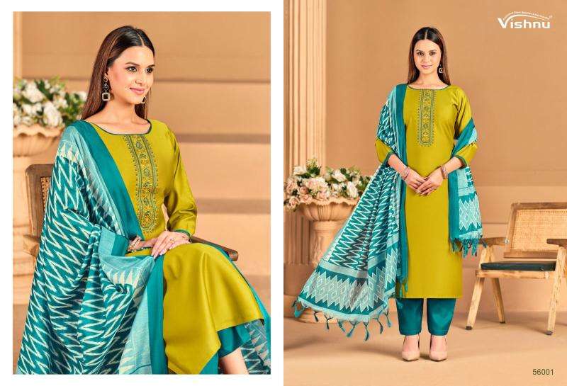 Vishnu evanka vol 14 Dress materials wholesale in Kolkata