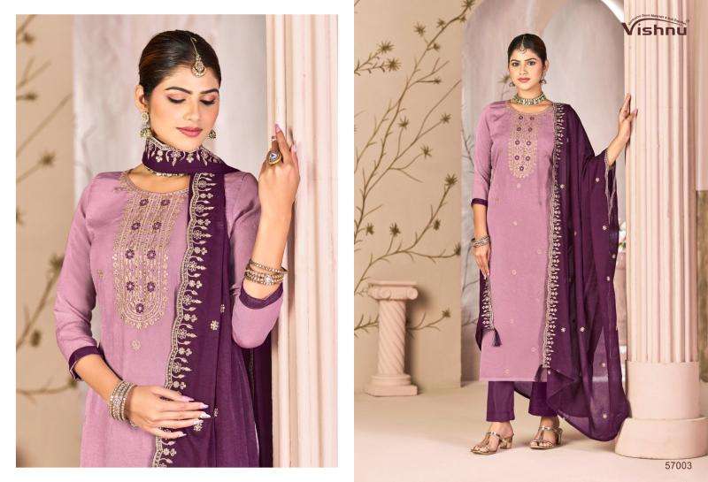 Vishnu simran Wholesale dress material catalogs in Surat