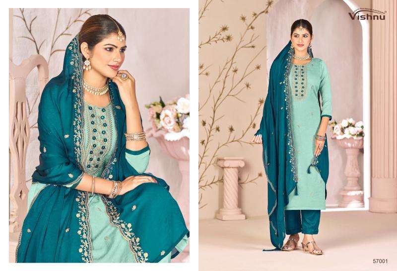 Vishnu simran Wholesale dress material catalogs in Surat