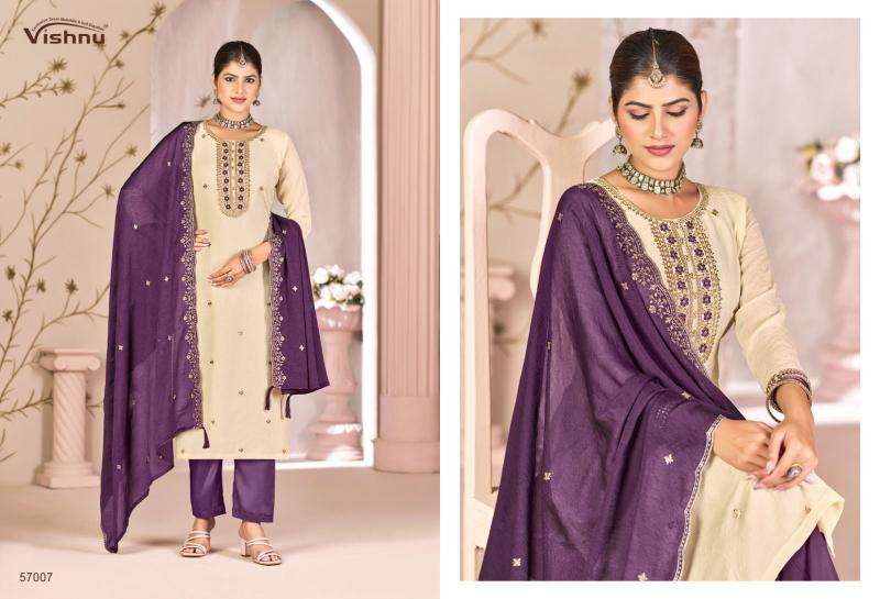 Vishnu simran Wholesale dress material catalogs in Surat