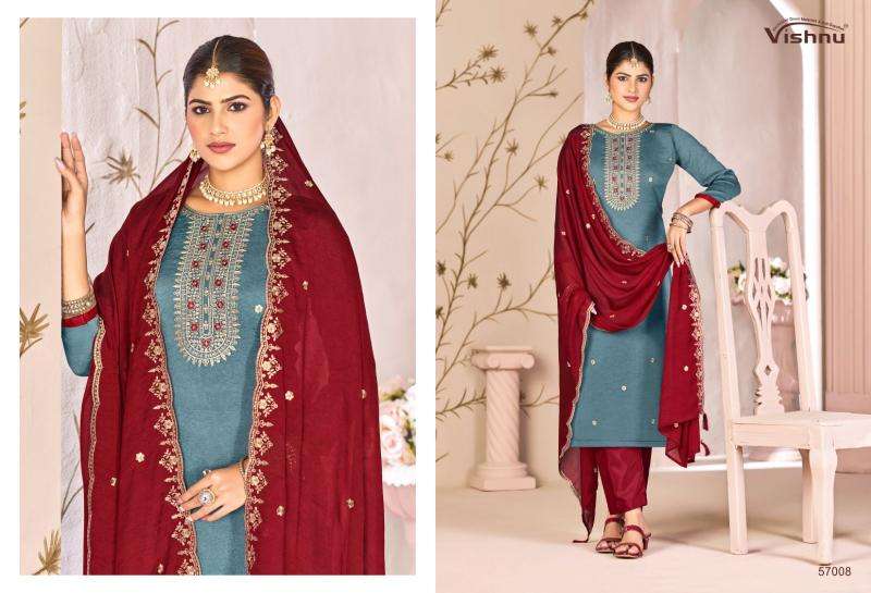 Vishnu simran Wholesale dress material catalogs in Surat